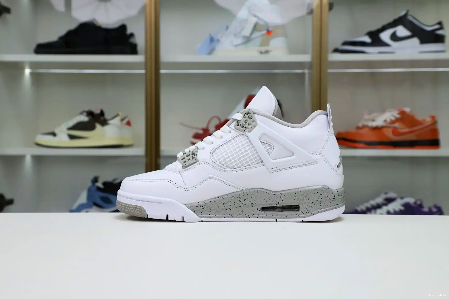 RETRO Kimikick 4 'WHITE OREO' JORDAN AIR 0811